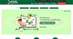 Desktop Screenshot of excelnegocios.com